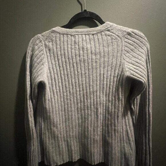 STAUD Cargo 100% Cashmere Cardigan Sweater Size S - Picture 5 of 7